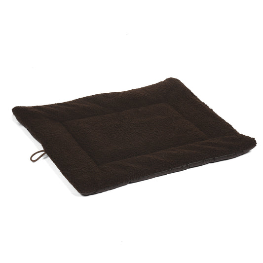 Roventa Chocolate Lambswool Cage Mat
