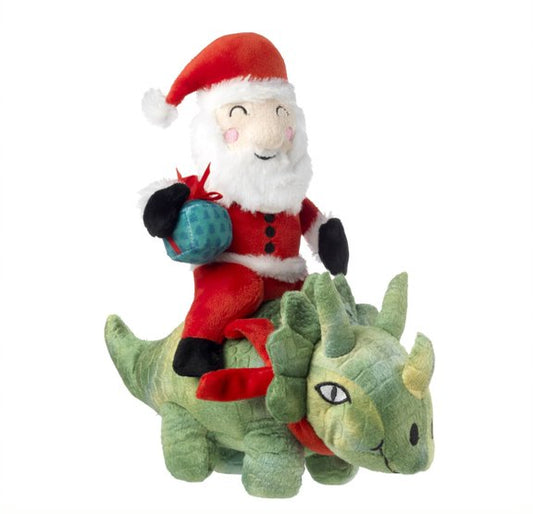 Dinosaur And Santa Claus Toy
