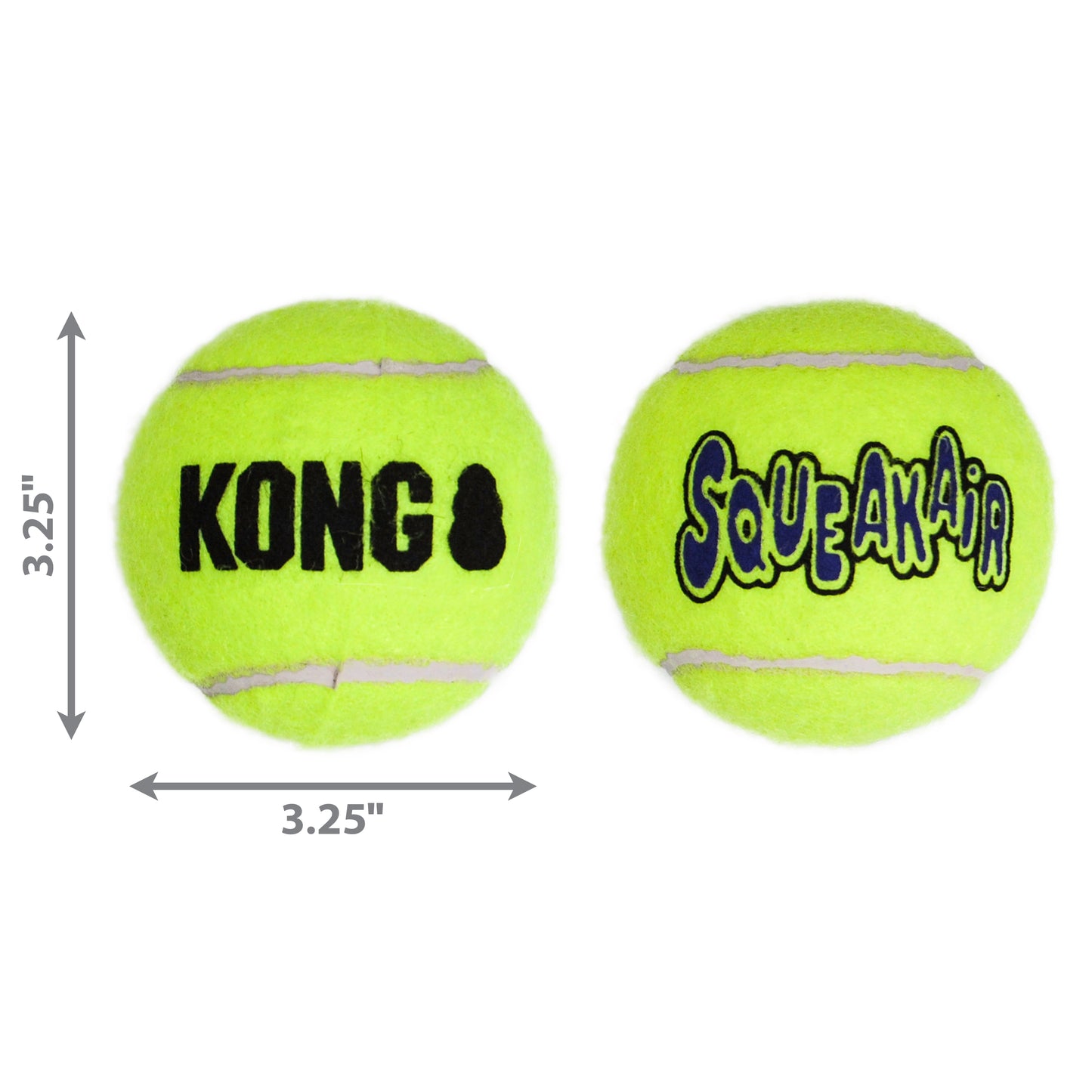 KONG SqueakAir Tennis Balls Large