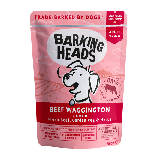 Barking Heads Beef Waggington 300g