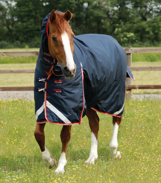Premier Equine Buster Storm 200g Turnout Rug with Snug-Fit Neck Cover