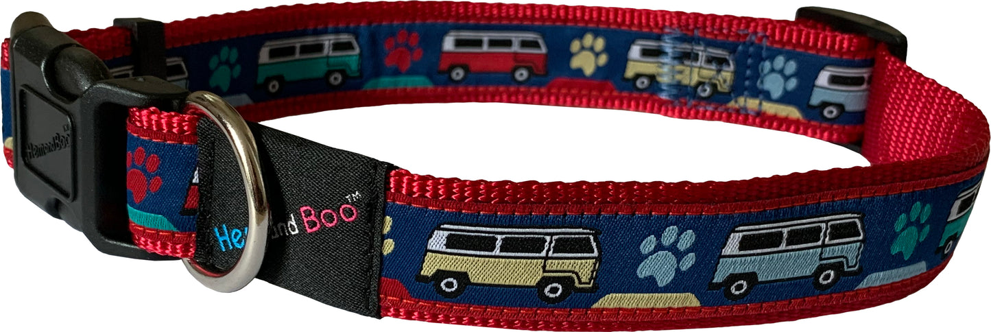 Hem & Boo Camper Van Adjustable Collar