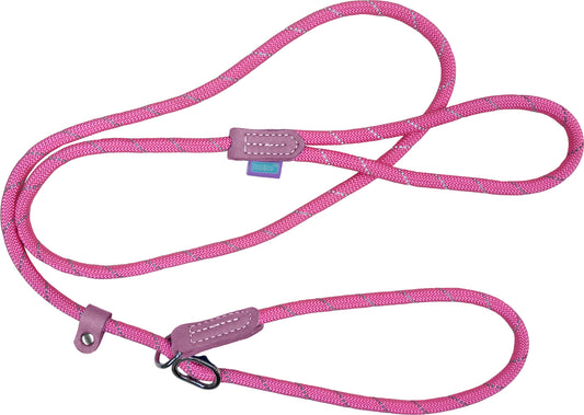 Dog & Co Mountain Rope Slip Lead Pastel Reflective 8mm X150cm