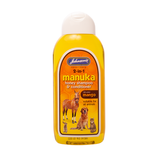 Jvp Dog & Cat Manuka Honey Shampoo & Conditioner 400ml