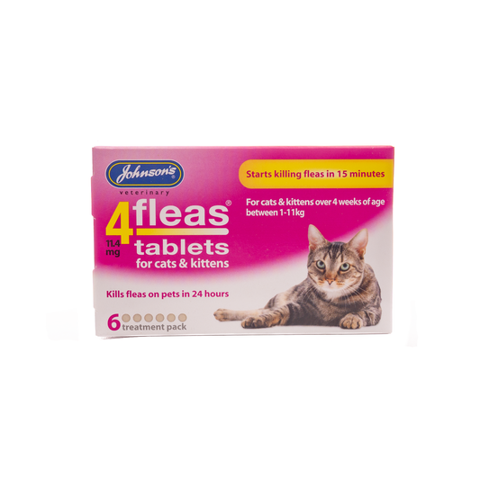 4fleas Tablets - Cats And Kittens 6 Treatment Pack