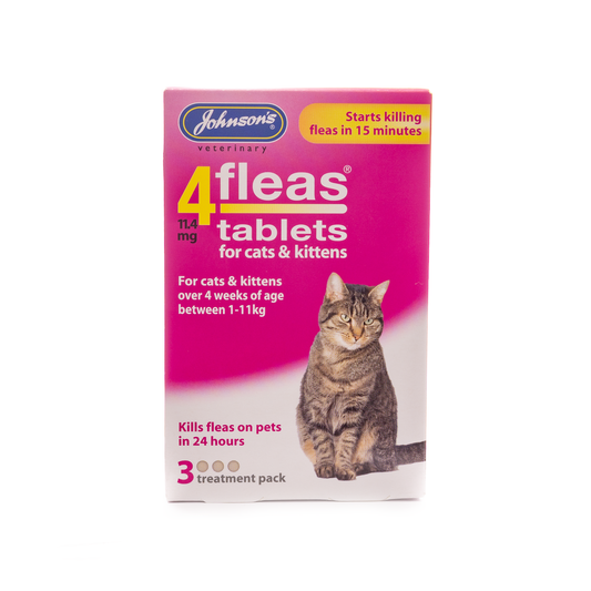 4fleas Tablets - Cats And Kittens 3 Treatment Pack