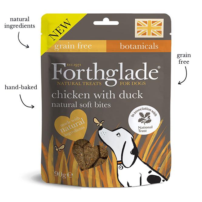 Forthglade Soft Bite Treats Chicken & Duck 90G