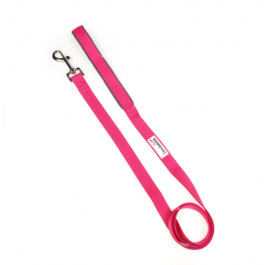 Doodlebone Bold Nylon Lead Pink Medium 20mm X1.3m