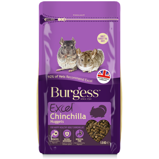 Burgess Excel Chinchilla 1.5kg