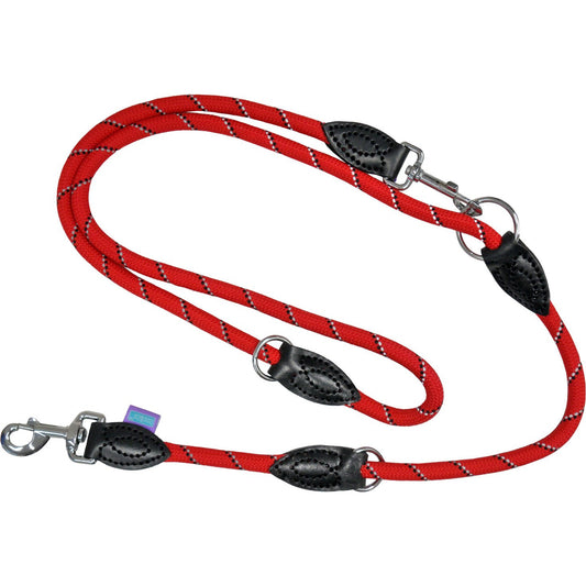 Dog & Co Mountain Rope Training Lead Red Reflective 12mm X170cm