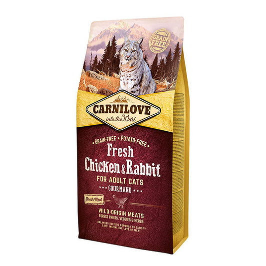 Carnilove Fresh Chicken & Rabbit Adult Cat 2kg
