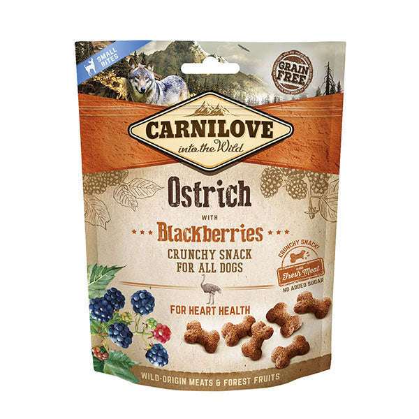 Carnilove Ostrich with Blackberries Dog Treat