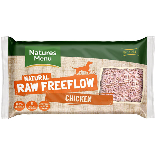 Natures Menu Dog Raw Frozen Free Flow Chicken 2kg