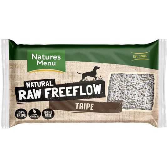 Natures Menu Dog Raw Frozen Free Flow Tripe 2kg