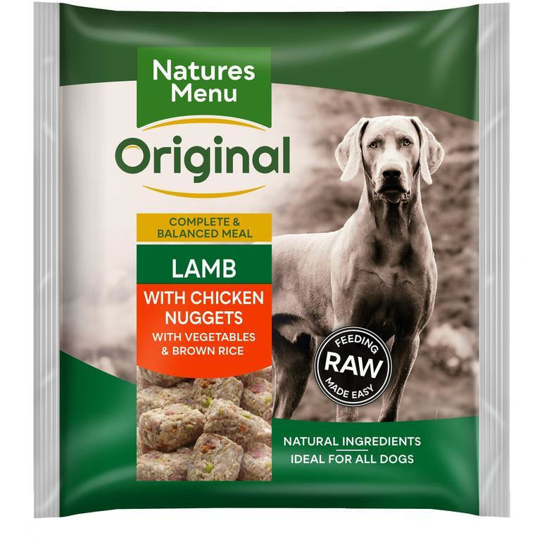 Natures Menu Lamb with Chicken Nuggets 1kg