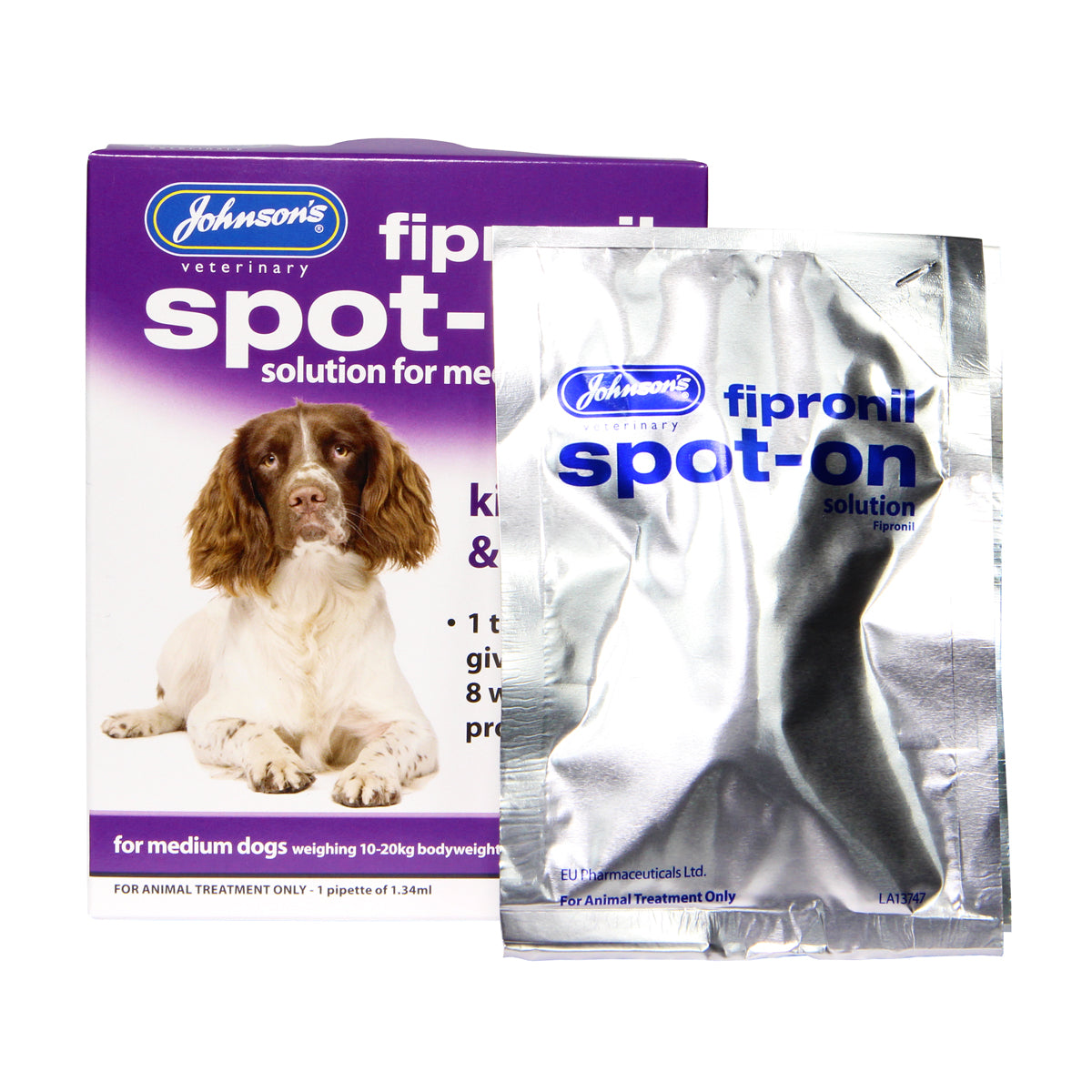 Fipronil Spot-on For Medium Dogs 1 Vial Pack