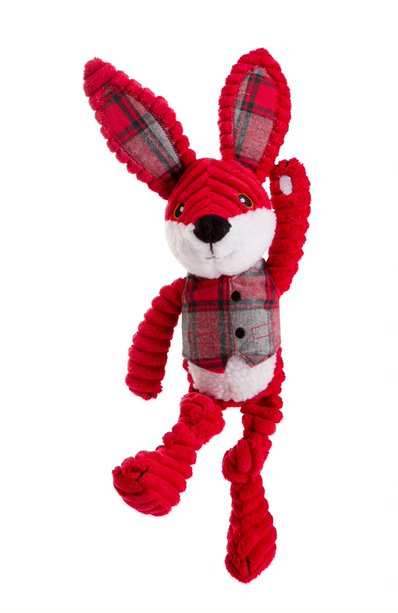 Red Jumbo Cord & Tweed Hare