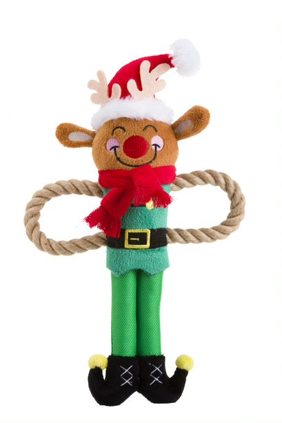 Rudolph Rope Arm Toy